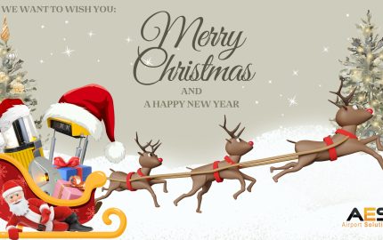 Christmas card from AES Airport Solutions