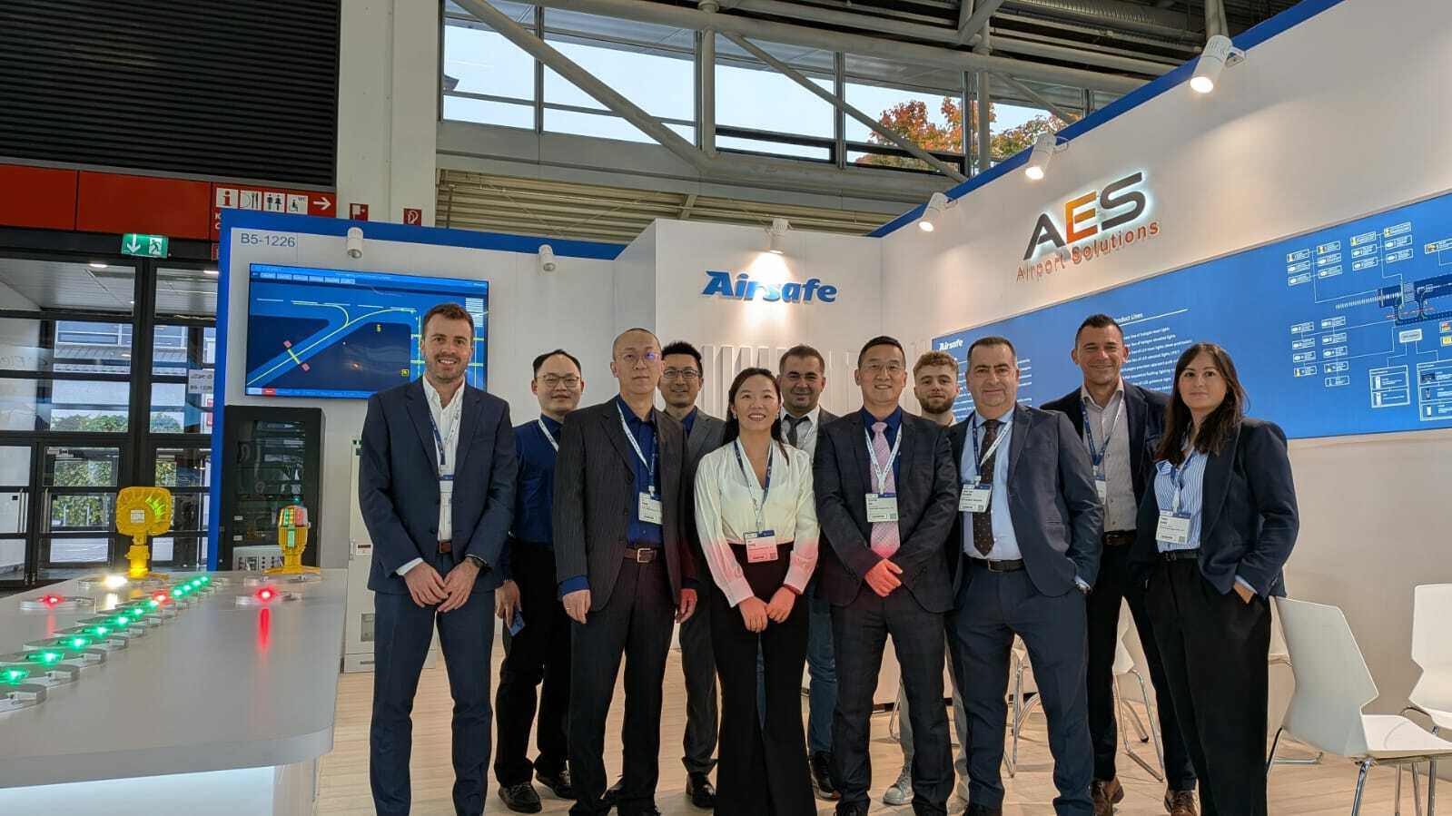 Airsafe & AES team InterAirport 2025 team